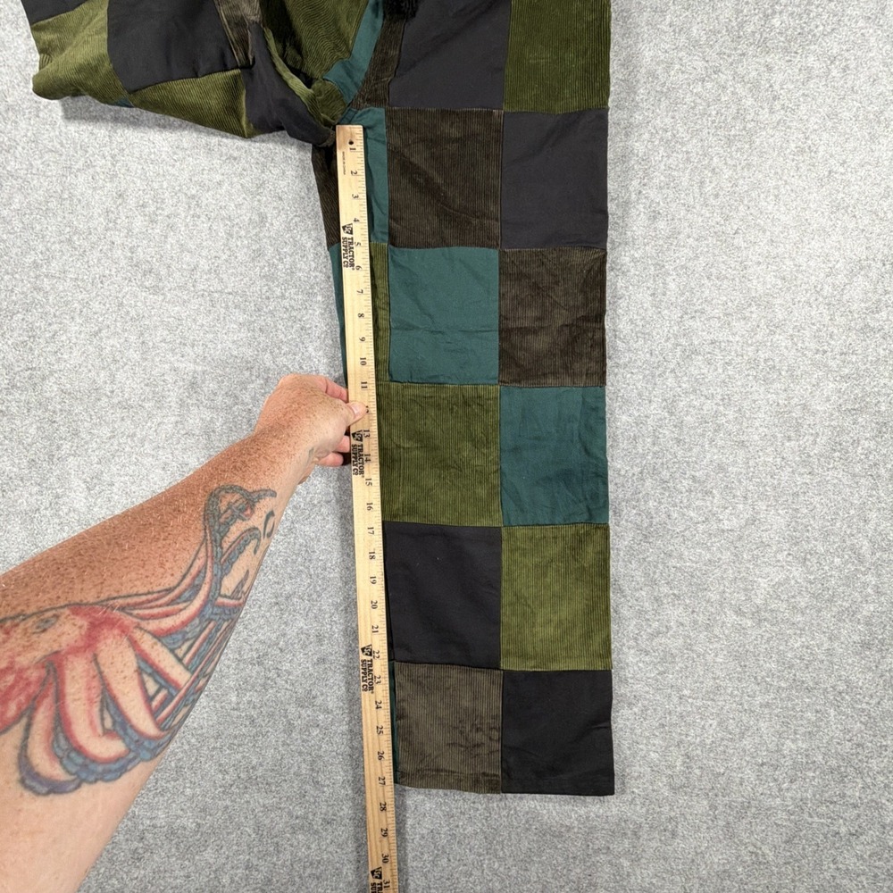 Ixchel Pants Patchwork Size Small Hippie Boho Handcrafted Grunge - Picture 8 of 10